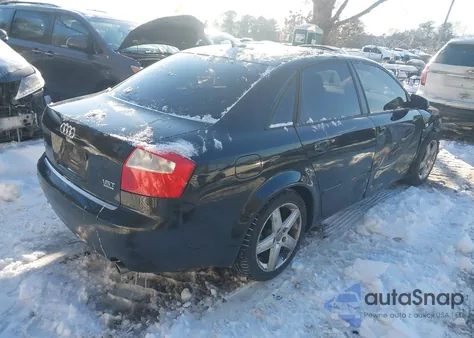 2005 Audi A4 1.8T из США, поврежденный, VIN WAULC68E05A079286
